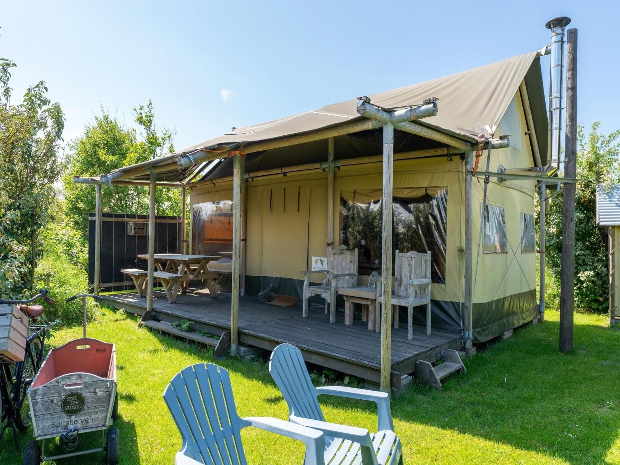 Quaint Bungalow In Callantsoog With Garden Dış mekan fotoğraf